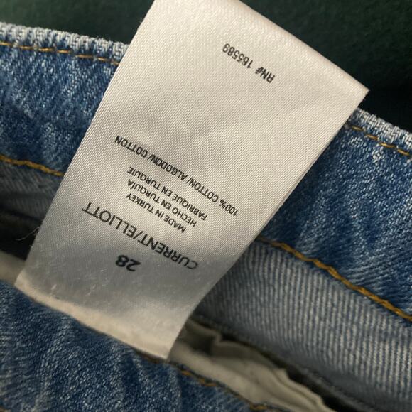 Current Elliot The Navigator Wide Leg Jean Womens 28 Doheny - Picture 8 of 16